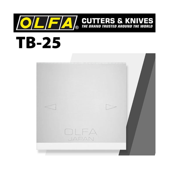 Olfa Spare Scraper Blades For T25 - image 01