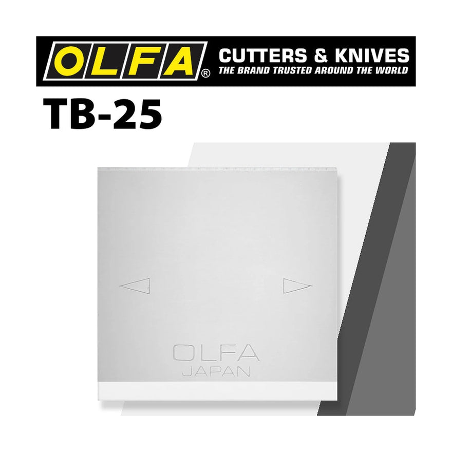Olfa Spare Scraper Blades For T25 - image 01