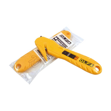 Olfa Stretch Shrink Wrap Cutter With 1 Free SKB10 Blade Bulk - image 01