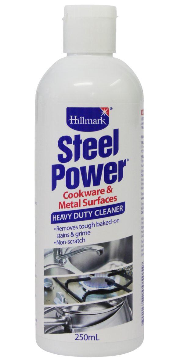 Image of  Hilmark Steel Power S/Steel Cleaner 250Ml inHome & Décor,Cleaning,Cleaners And Detergents