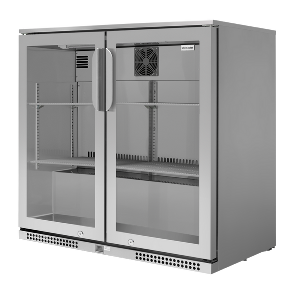 SnoMaster 200L Under-Counter Beverage Cooler Stainless Steel (SMBC-200(SS) in Refrigerators