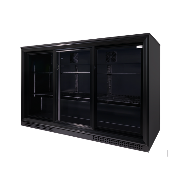 SnoMaster 300L Under-Counter Sliding Door Beverage Cooler (SMBC-300SL) in Refrigerators