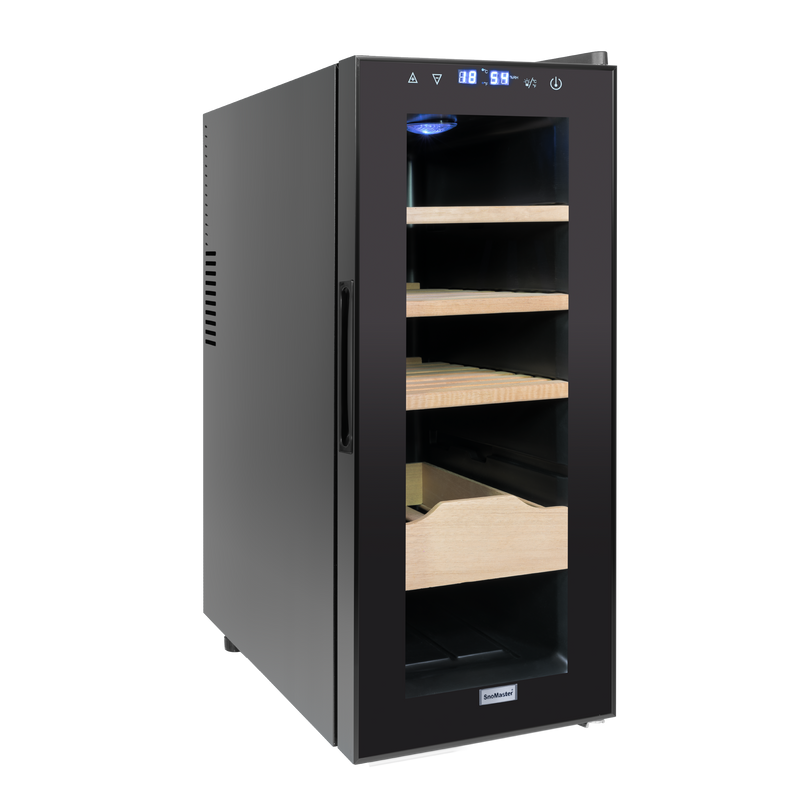 SnoMAster 35L Counter-Top Thermo Cooled Cigar Humidor (Z150163) in Refrigerators