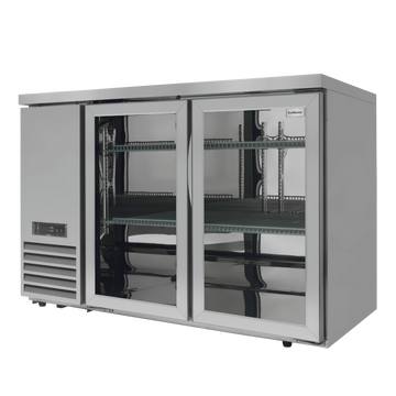 SnoMaster 282L Two Door Under-Counter Commercial Cooler (SMBC-400) in Refrigerators