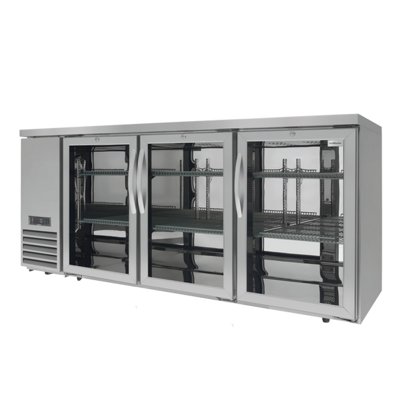 SnoMaster 494L Three Door Under-Counter Commercial Cooler (SMBC-500) in Refrigerators