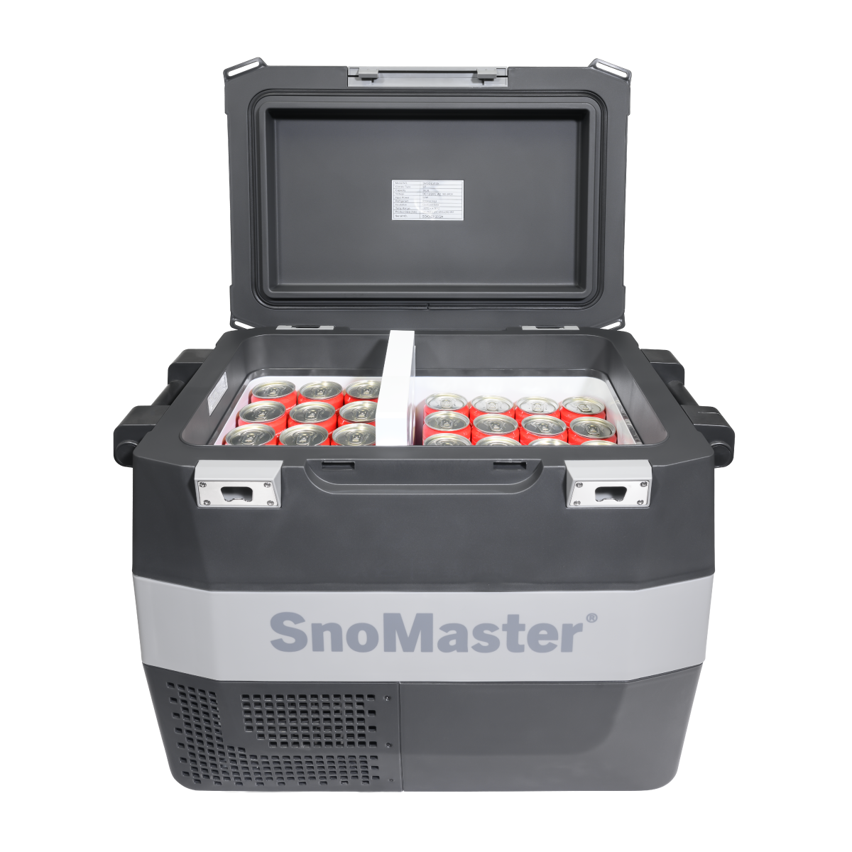 SnoMaster Portable Fridge/Freezer 36.5L Plastic DC + 220V Power Adapter