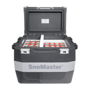 SnoMaster Portable Fridge/Freezer 36.5L Plastic DC + 220V Power Adapter-4