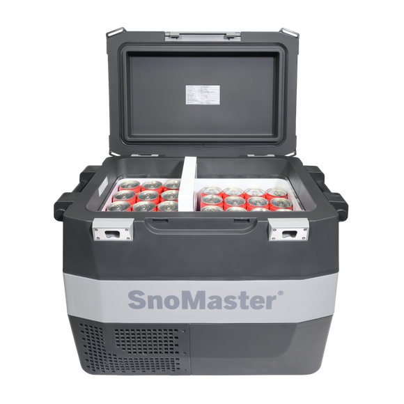 SnoMaster Portable Fridge/Freezer 36.5L Plastic DC + 220V Power Adapter