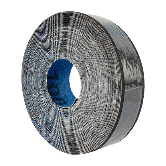 Image of a Tork Craft Emery Cloth 100 Grit 25mm X 10m Roll