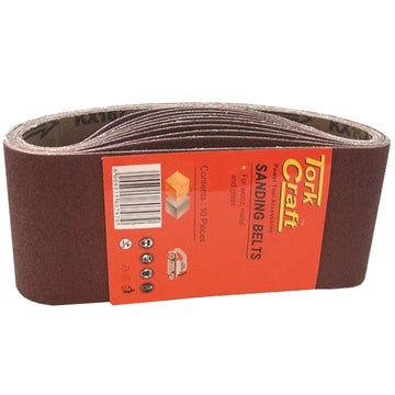 Image of a Tork Craft Sanding Belt 65 X 410mm 40 Grit 10 Pack