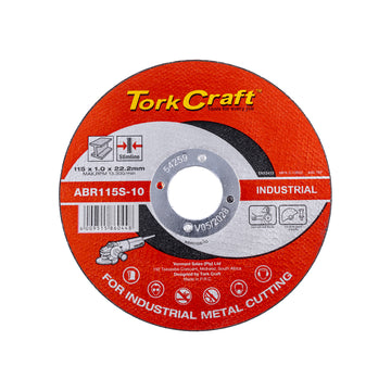 Image of a Tork Craft Cutting Disc Industrial Metal & Stainless Steel 115 X 1.0 X 22.2 Mm