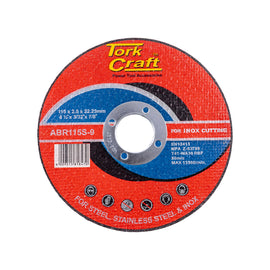 Image of a Tork Craft Cutting Disc Metal & Stainless Steel 115 X 2.5 X 22.22mm