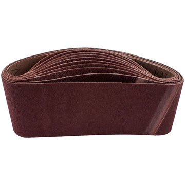 Image of a Tork Craft Sanding Belt 100 X 530mm 80 Grit 10 Pack