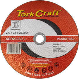 Image of a Tork Craft Cutting Disc Industrial Metal 230 X 3.0 X 22.2 Mm
