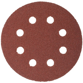 Image of a Tork Craft Sanding Disc 115mm 60 Grit With Holes 10 Pack Hook And Loop