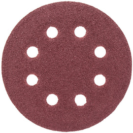 Image of a Tork Craft Sanding Disc 115mm 80 Grit With Holes 10 Pack Hook And Loop