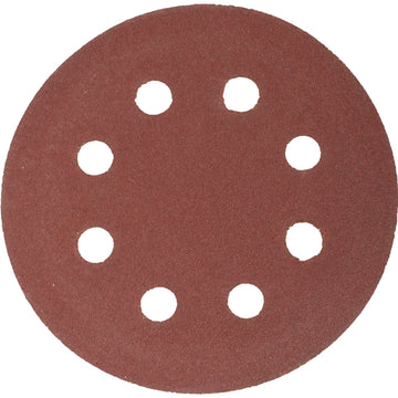 Image of a Tork Craft Sanding Disc 125mm 40 Grit With Holes 10 Pack Hook And Loop