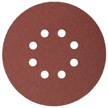 Image of a Tork Craft Sanding Disc 150mm 60 Grit With Holes 10 Pack Hook And Loop