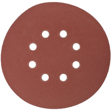 Image of a Tork Craft Sanding Disc 150mm 320 Grit With Holes 10 Pack Hook And Loop