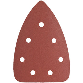 Image of a Tork Craft Sanding Tri - 60 Grit 145 X 145 X 100mm 5 Pack For TCMS Hook And Loop