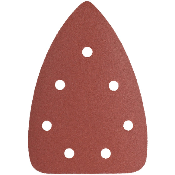 Image of a Tork Craft Sanding Tri - 120 Grit 145 X 145 X 100mm 5 Pack For TCMS Hook And Loop