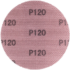Image of a Tork Craft Dura Mesh Abrasive Disc 150mm Hook And Loop 120 Grit for Sander Polisher 3pc