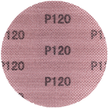 Image of a Tork Craft Dura Mesh Abrasive Disc 150mm Hook And Loop 120 Grit for Sander Polisher 3pc