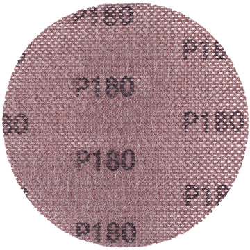 Image of a Tork Craft Dura Mesh Abrasive Disc 150mm Hook And Loop 180 Grit for Sander Polisher 3pc