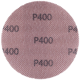 Image of a Tork Craft Dura Mesh Abrasive Disc 150mm Hook And Loop 400 Grit for Sander Polisher 3pc