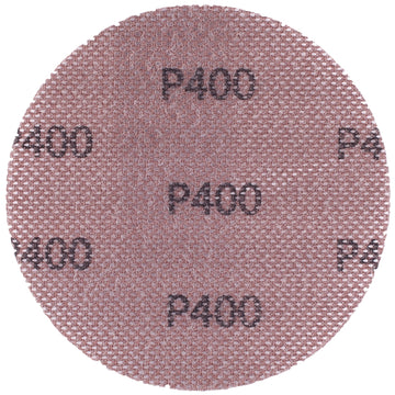 Image of a Tork Craft Dura Mesh Abrasive Disc 150mm Hook And Loop 400 Grit for Sander Polisher 3pc