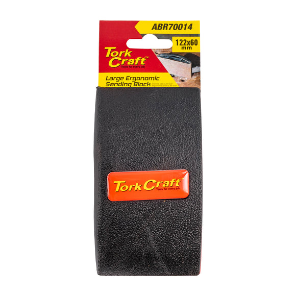 Image of a Tork Craft Sanding Block Ergonomic 122 X 66 For Hand Use Black