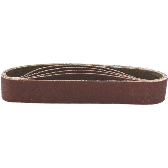 Image of a Tork Craft Sanding Belt 30 X 451 Power Hole 40 Grit 5 Pack