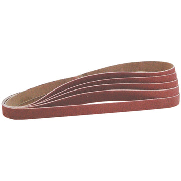 Image of a Tork Craft Powerfile Sanding Belt 6 X 451mm 100 Grit 2 Pack