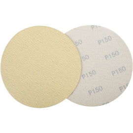 Image of a Tork Craft Gold Disc 150 Grit 150mm Without Hole Hook And Loop (50 Pieces)