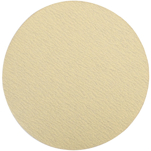Image of a Tork Craft Gold Disc 180 Grit 150mm Without Hole Hook And Loop (50 Pieces)