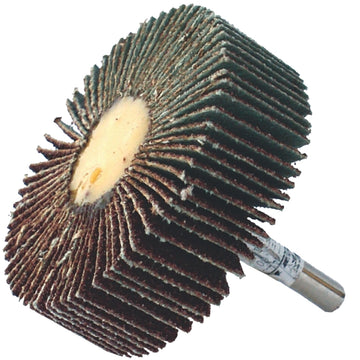 Image of a Tork Craft Flap Wheel 30 X 10 X 6mm Shaft 60 Grit Per Each