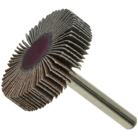 Image of a Tork Craft Flap Wheel 40 X 10 X 6mm Shaft 60 Grit Per Each