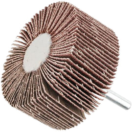 Image of a Tork Craft Flap Wheel 60 X 30 X 6mm Shaft 60 Grit Per Each