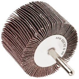 Image of a Tork Craft Flap Wheel 60 X 40 X 6mm Shaft 80 Grit Per Each