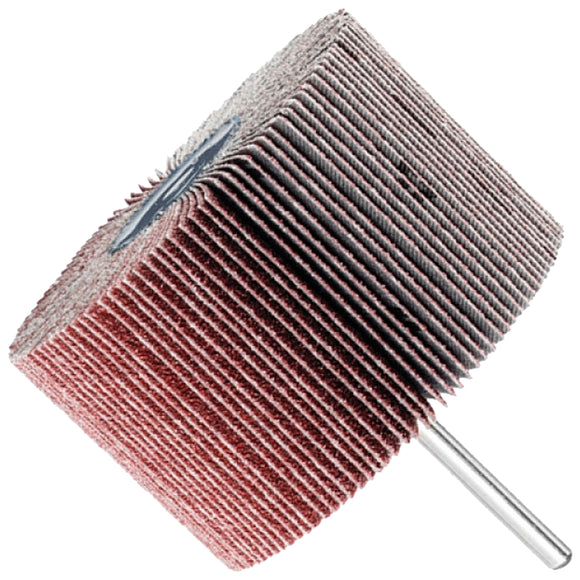 Image of a Tork Craft Flap Wheel 80 X 40 X 6mm Shaft 60 Grit Per Each