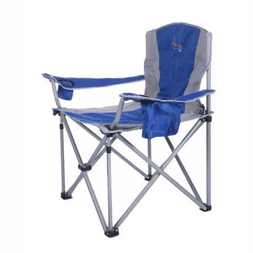 image of Afritrail Eland Mega Folding Chair Blue 180kg
