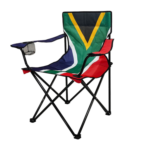 image of Afritrail Sa Flag Folding Chair 120kg
