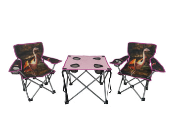 image of Afritrail Kids Camping Set Flamingo
