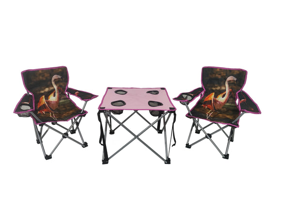 image of Afritrail Kids Camping Set Flamingo