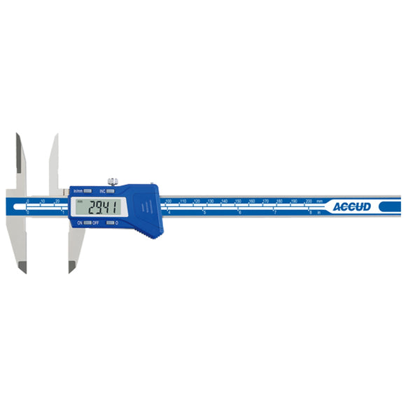 Image of a DIGITAL CALIPER WITH LONG UPPER JAWS 0-150mm/0-6' 0.01mm/0.0005'