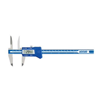 Accud Digital Caliper With Long Upper Jaws 0-150mm / 0-6in 0.01mm / 0.0005in - image 01