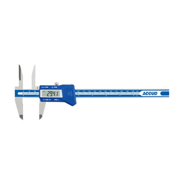 Accud Digital Caliper With Long Upper Jaws 0-200mm / 0-8in 0.01mm / 0.0005in - image 01