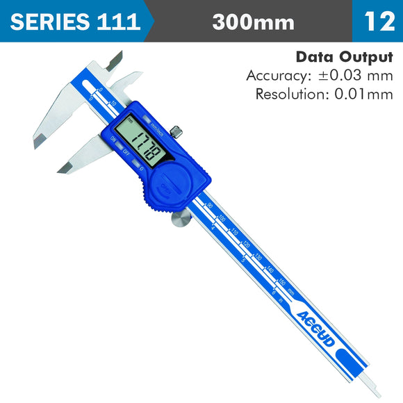 Image of a DIG. CALIPER 300MM 0.03MM ACC. S/STEEL 0.01MM RES.