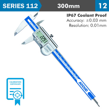 Image of a COOLANT PROOF DIGITAL CALIPER WITH CALIB
