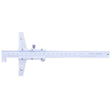 Image of a VERNIER HOOK DEPTH GAGE 0-300mm 0.02mm